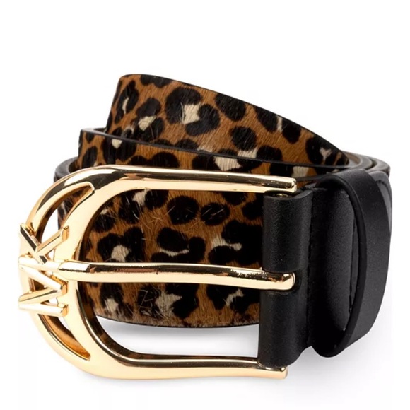 MICHAEL Michael Kors
Women's Cheetah-Print Haircalf Belt/S - Picture 1 of 4